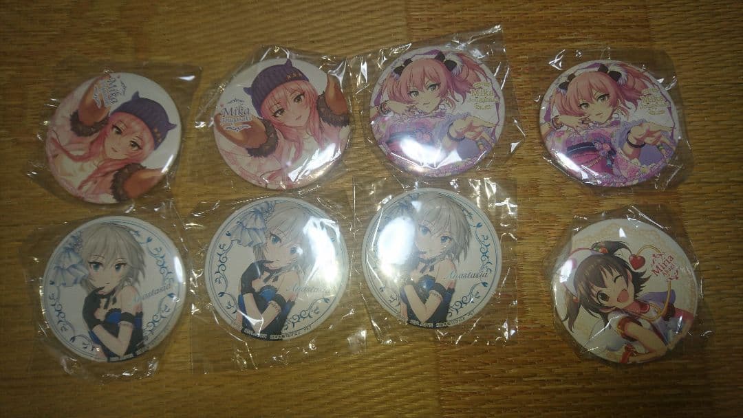 【最新の缶バッジ更新】デレステ 缶バッジ