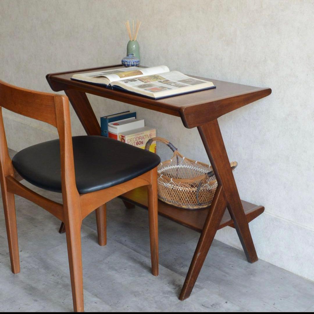 【オランダヴィンテージ】サイドテーブル チーク材