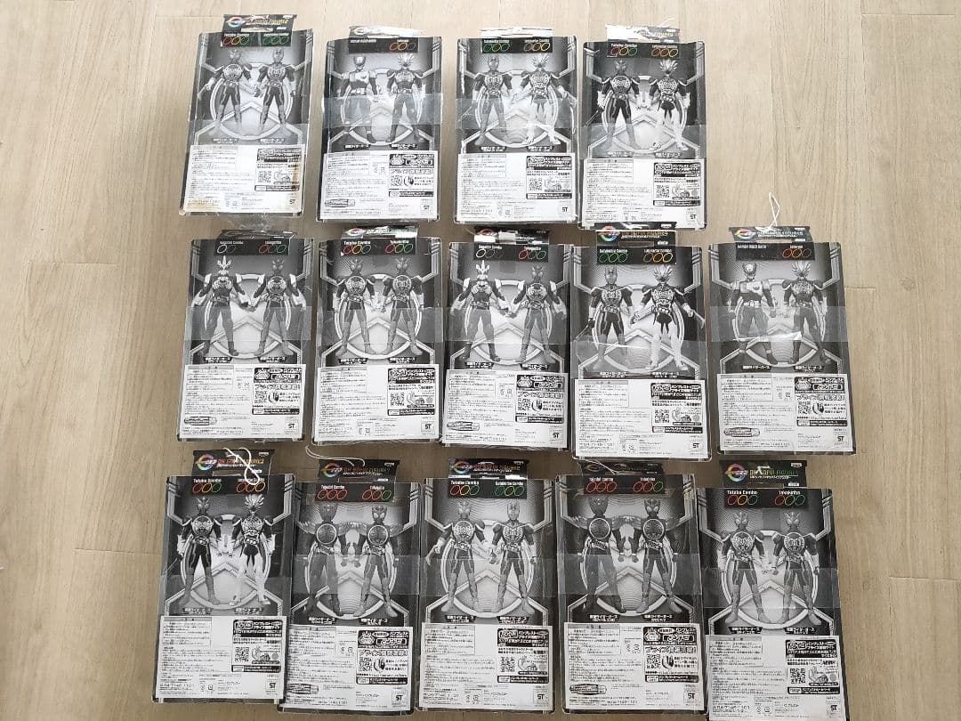 仮面ライダー オーズインブリスタービックサイズフィギュア非売品14体