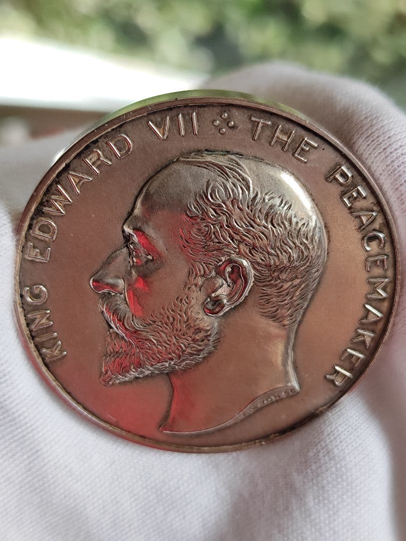 希少1906 イギリス ロンドン 列国議会同盟会議 銀貨大型 シルバーメダル