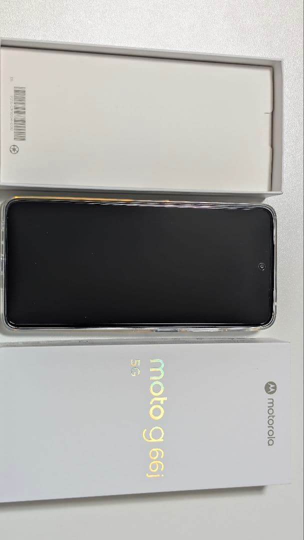 moto g66j 5G ダークグレー 本体