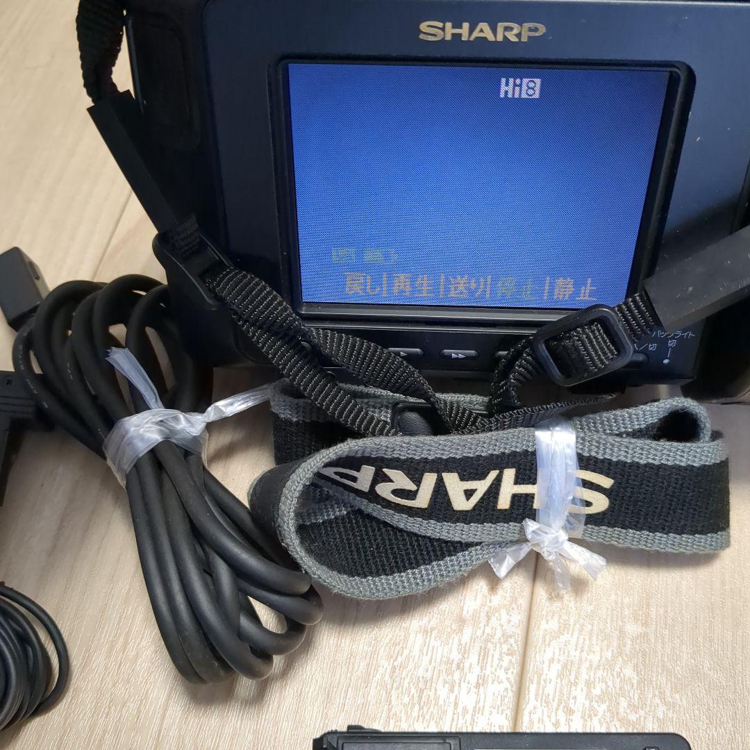SHARP VL-HL100 VIEWCAM ビデオカメラ Hi8 フル装備