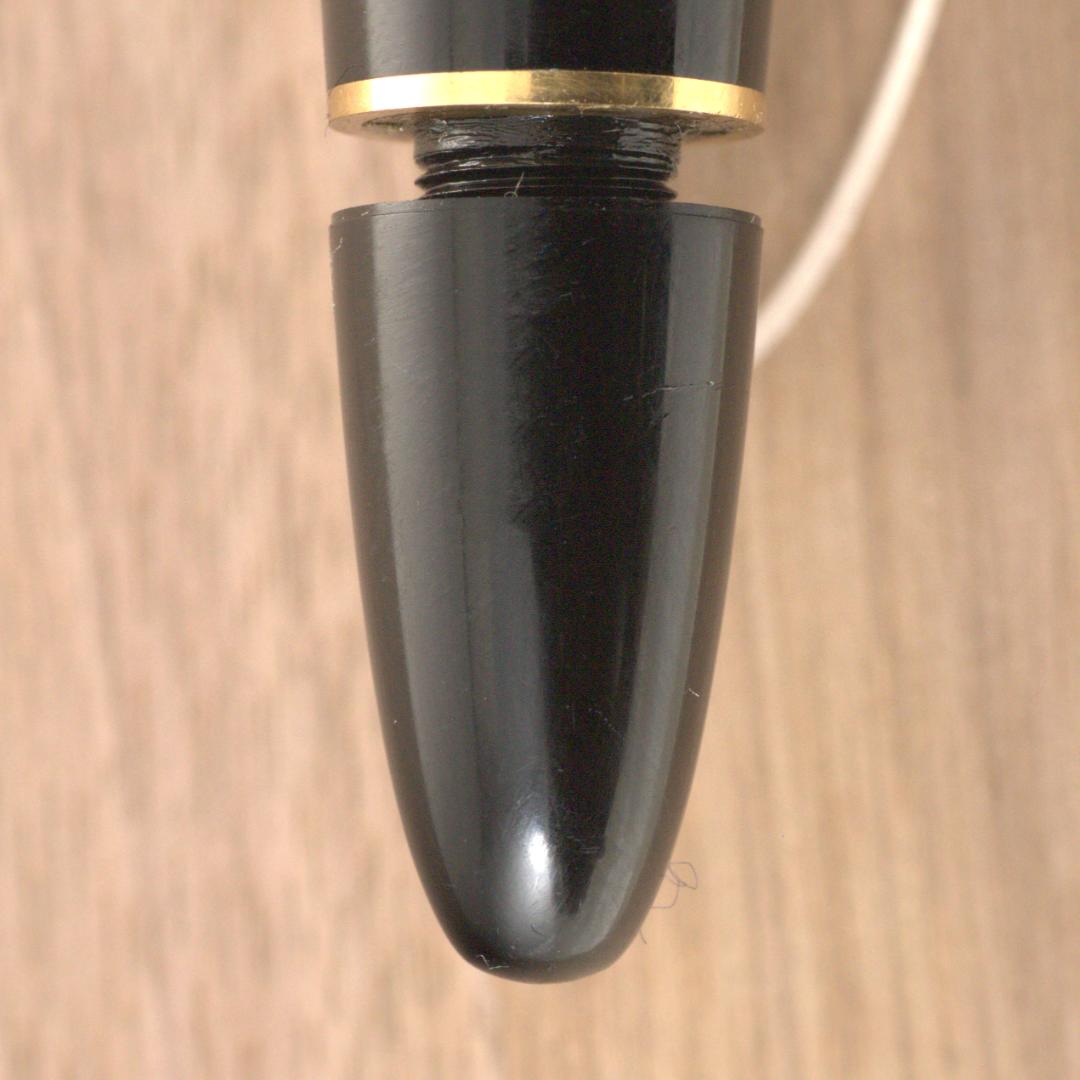 MONTBLANC 149 万年筆 18金EF3帯段なしエボナイト芯インク箱付き