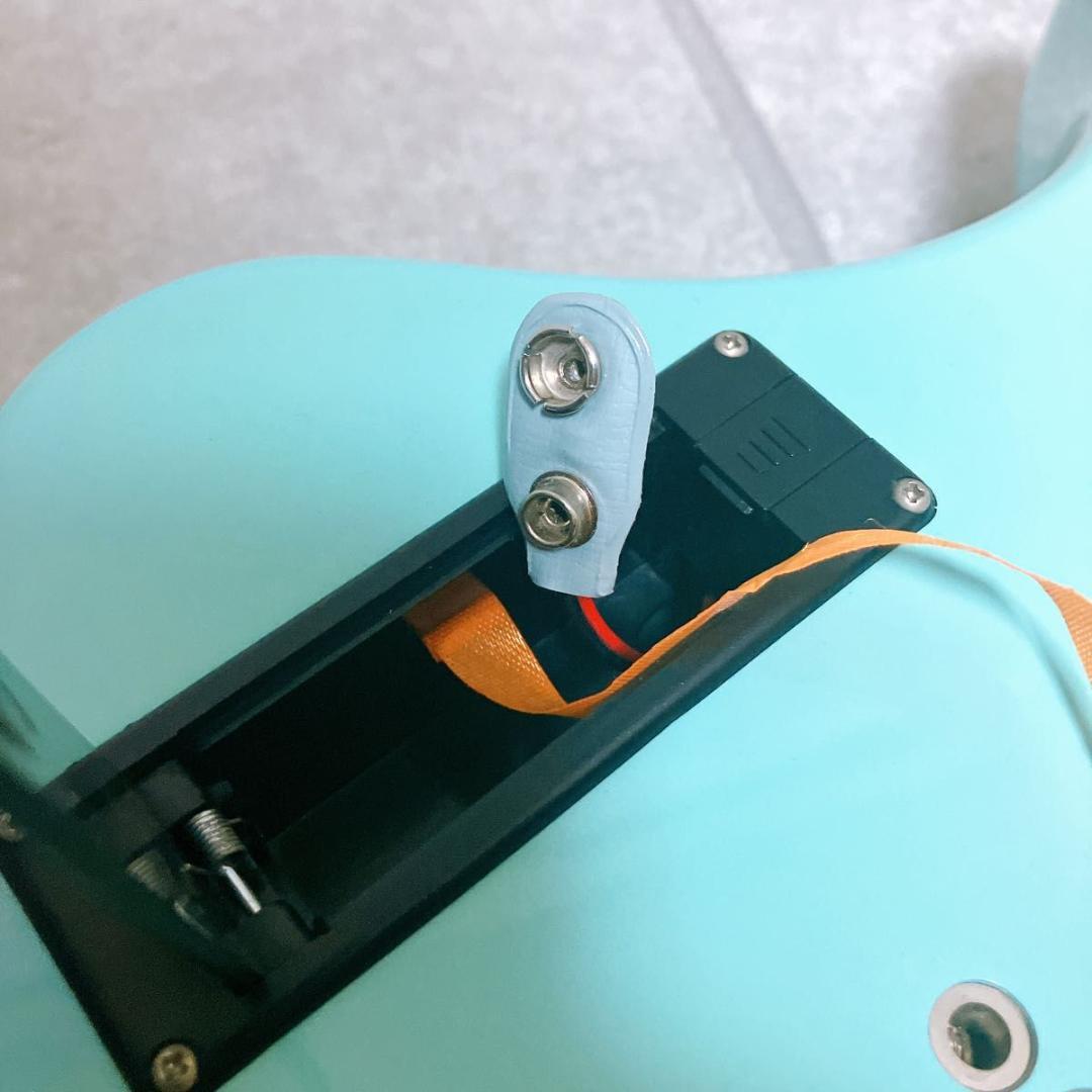 フェルナンデス ZO-3 エレキギター ライトブルー アンプスピーカー内蔵 美品