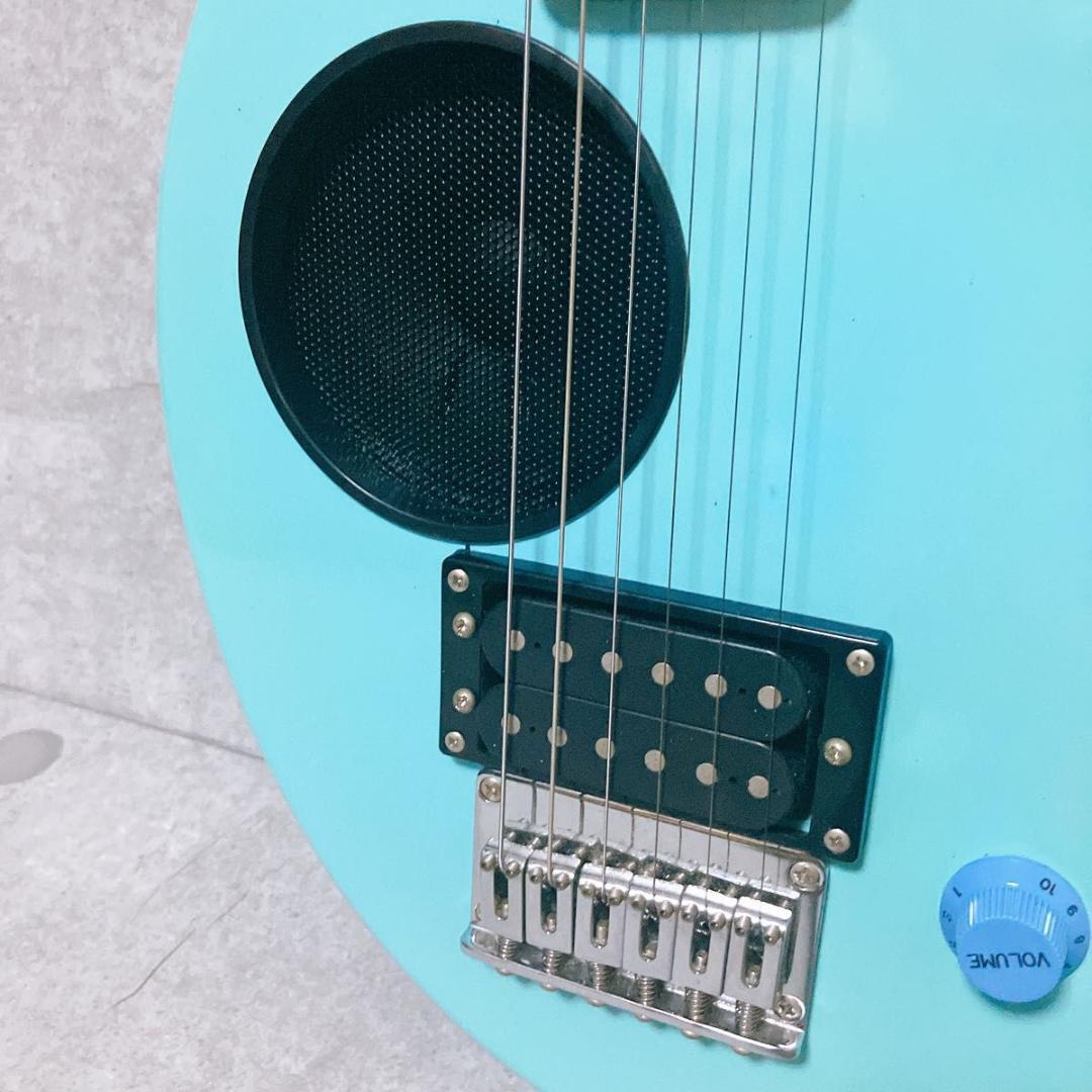 フェルナンデス ZO-3 エレキギター ライトブルー アンプスピーカー内蔵 美品