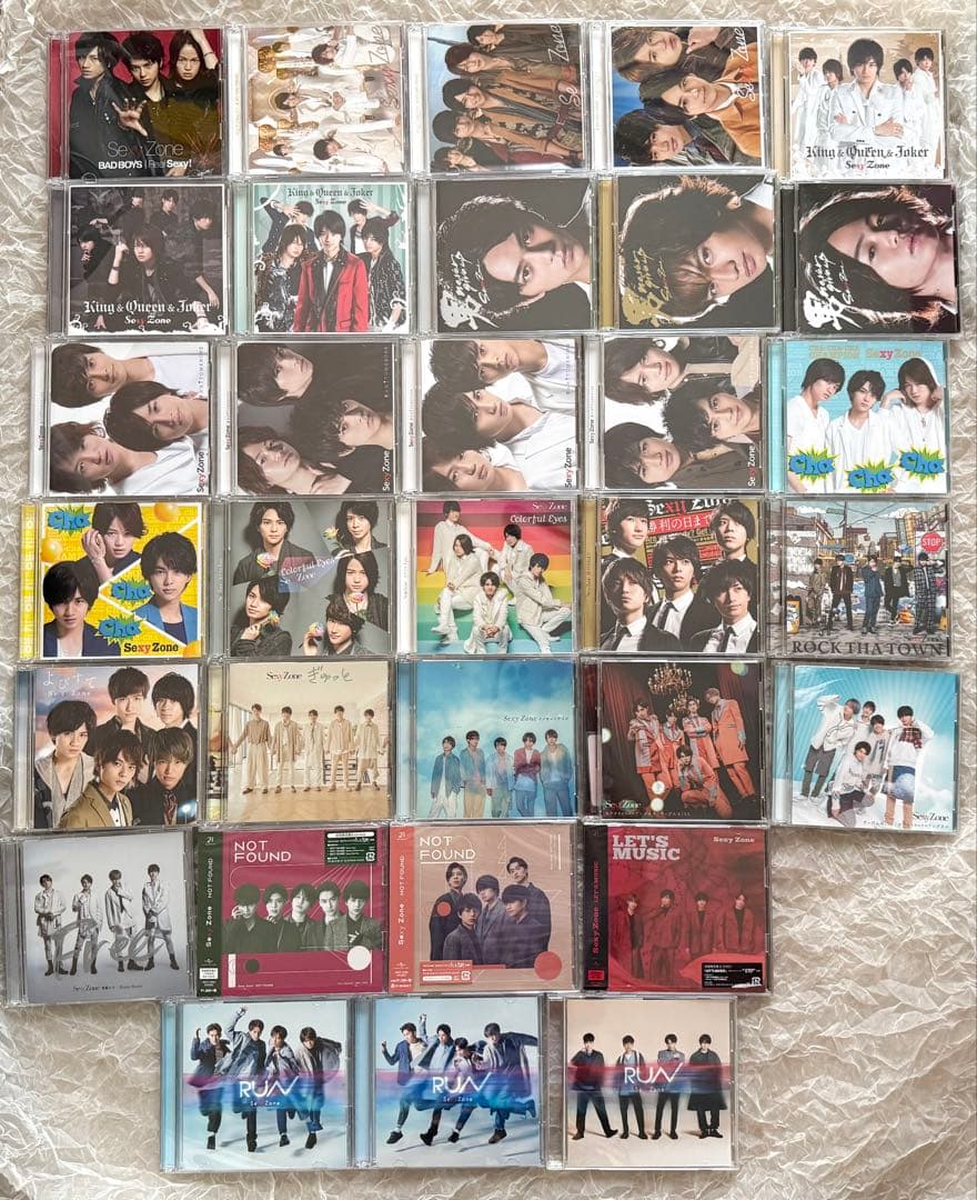 Sexy Zone CD アルバム DVD まとめ売り timelesz