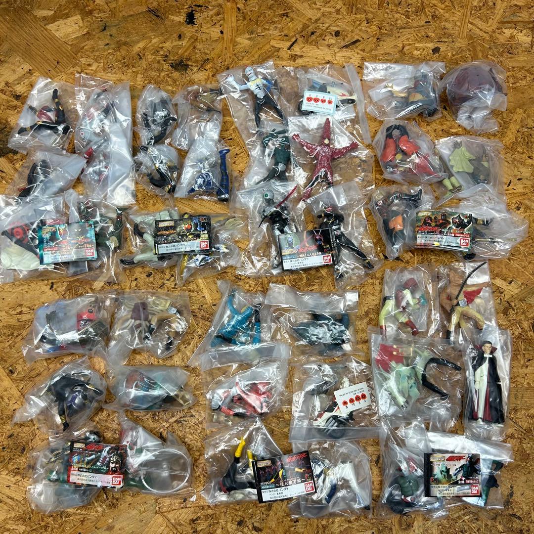 仮面ライダー ミニフィギュア 42体セットHGシリーズ ハイグレード フルカラー