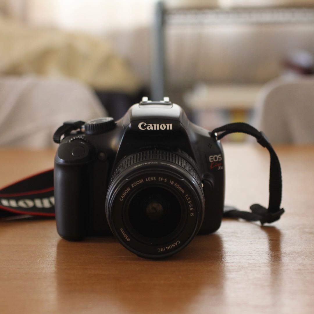 【美品】Canon EOS kiss X50デジタル一眼レフカメラレンズ付