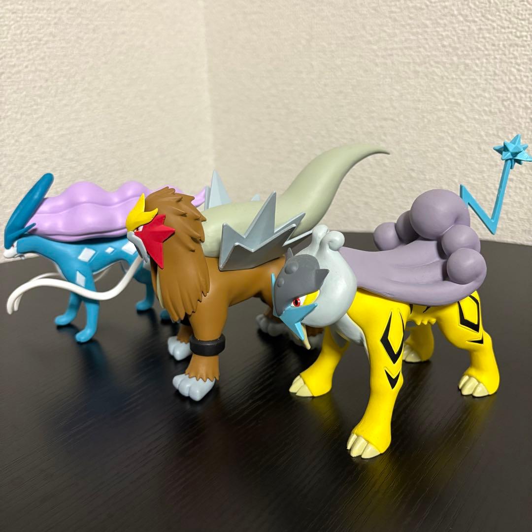 ポケモンスケールワールド　エンテイ　スイクン　ライコウ