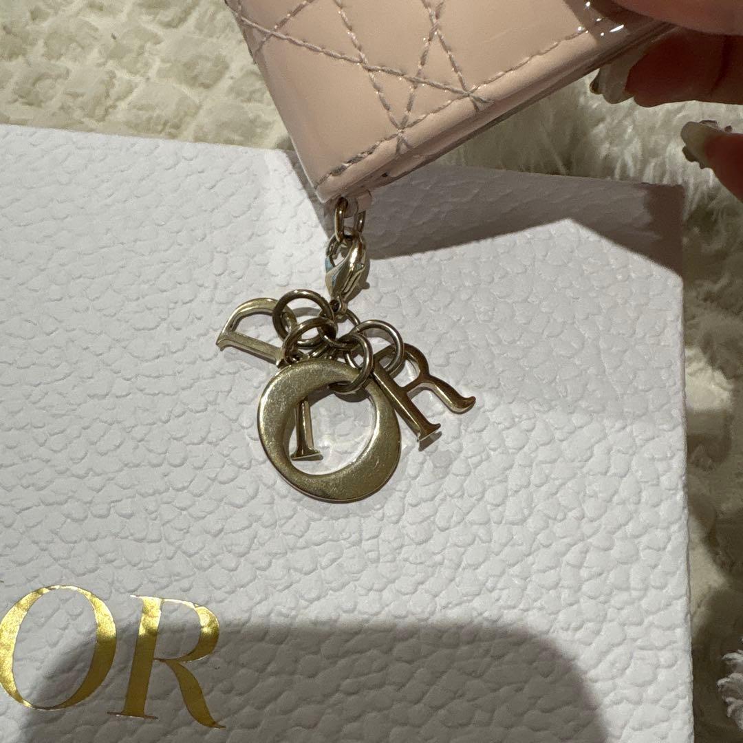 DIOR レディディオール ロータスウォレット パウダーピンク