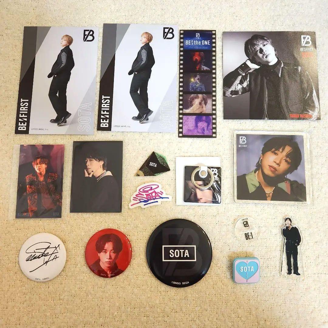 BE:FIRST SOTA アクスタ 缶バッジ ピンズ トレカ コースター 特典