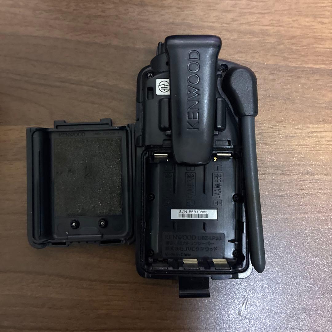 KENWOOD UBZ-LP20 UBZ-LM20トランシーバー2台インカム付き
