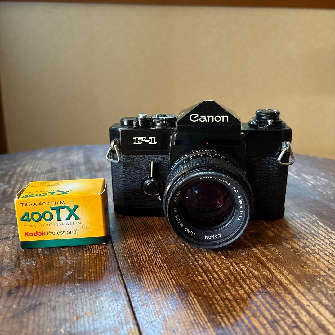 実働機 Canon F-1 FD50mm F1.4 作例あり