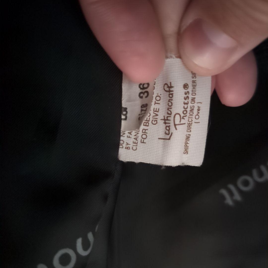 【値下げ】Schott レザーシングルライダースジャケット141型 size36