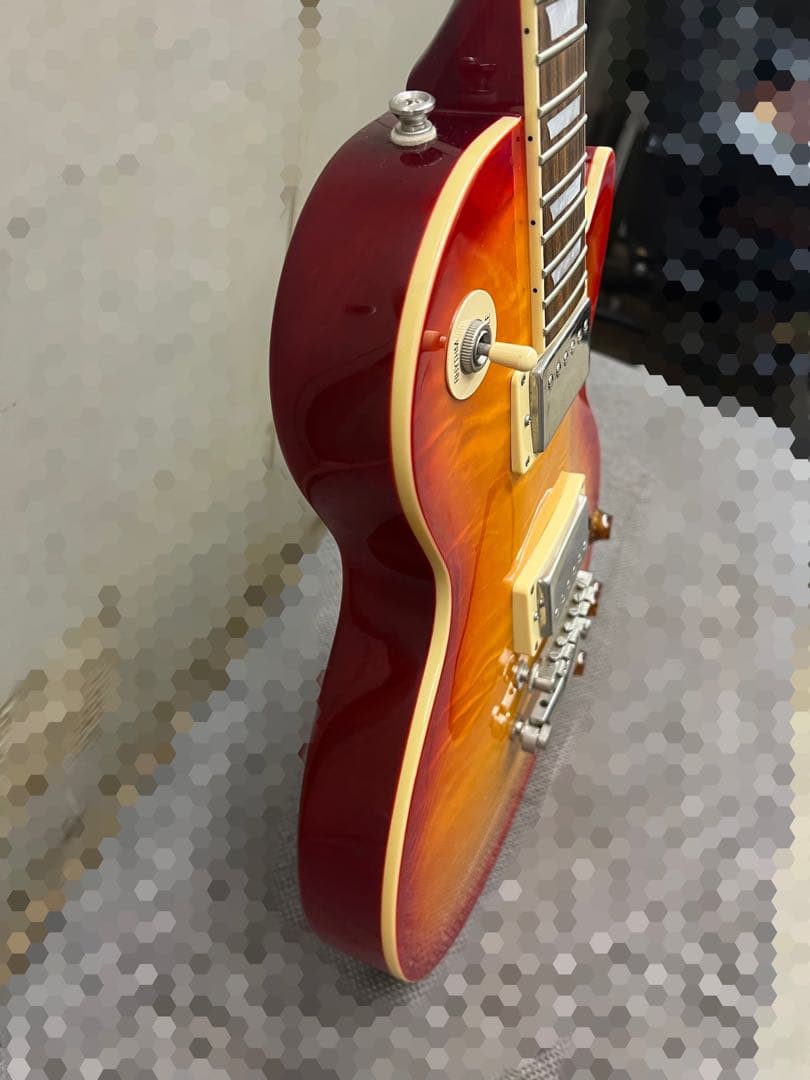 レスポールスタイル エレキギター オレンジ