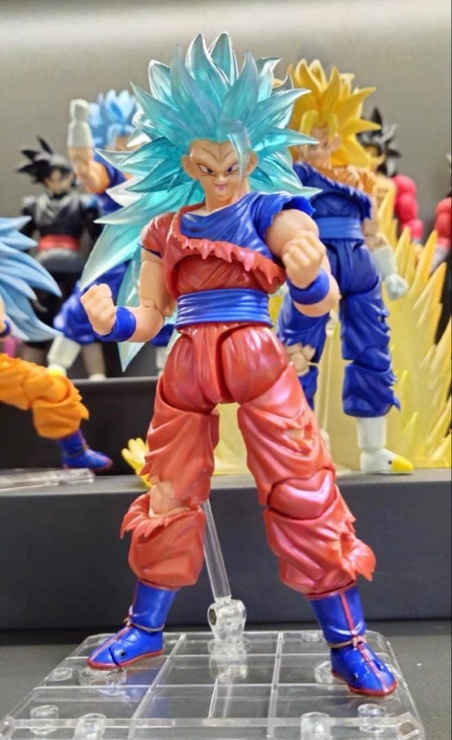 絶版品！スーパーサイヤ人3 孫悟空 s.h.figuarts サイズ