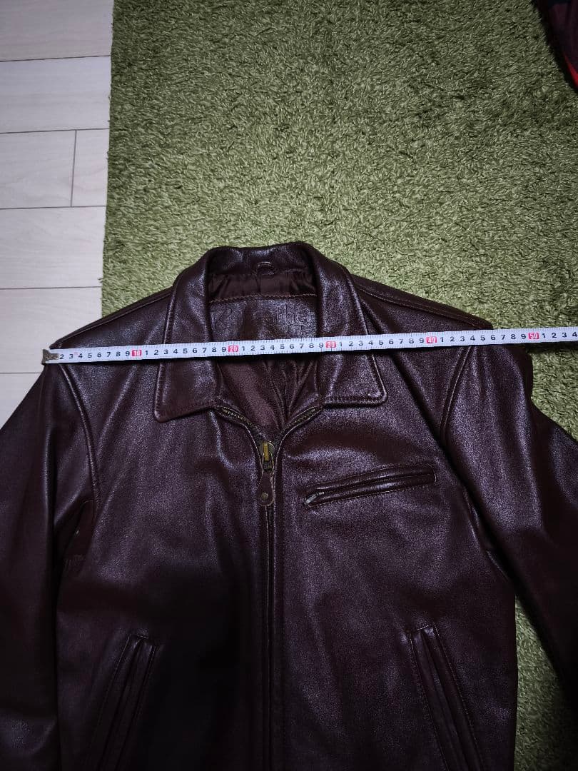 KADOYA KS LEATHER ブラウン レザージャケット L