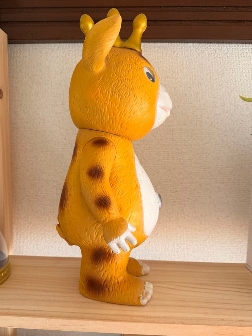 快獣ブースカ　イヌクマ　円谷プロ　特大サイズ　ソフビ