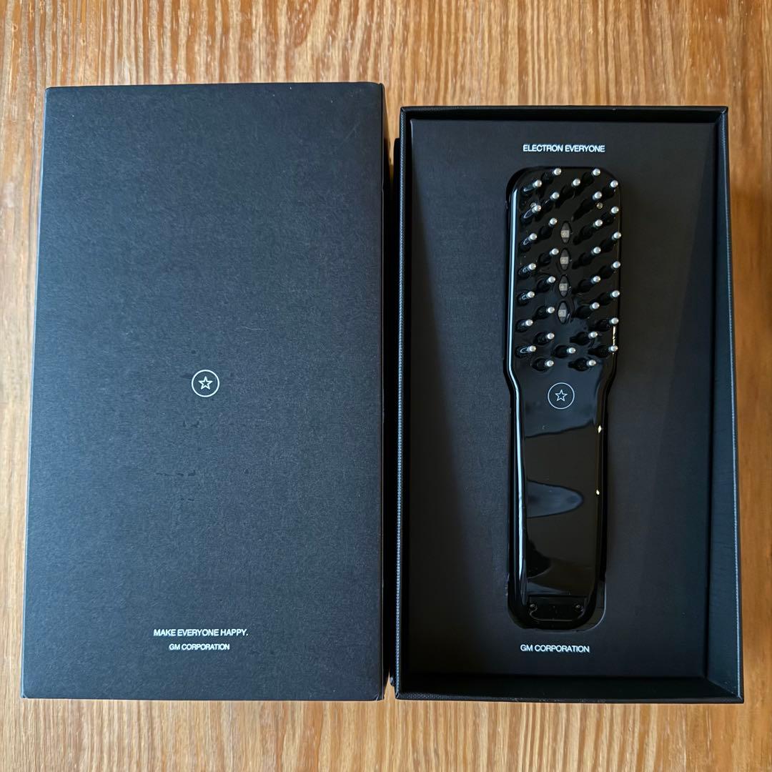 【美品】ELECTRON(エレクトロン) 電気バリブラシ 黒 正規品