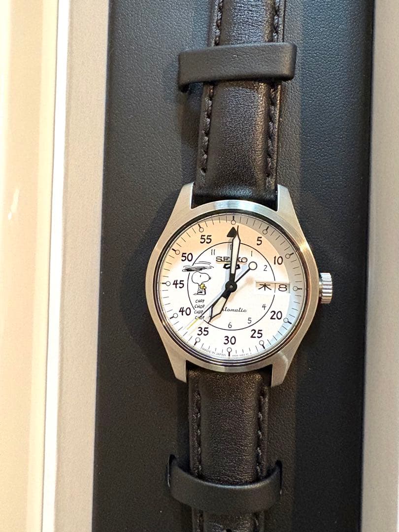 セイコー 5 スポーツ SBSA235 スヌーピー 自動巻き