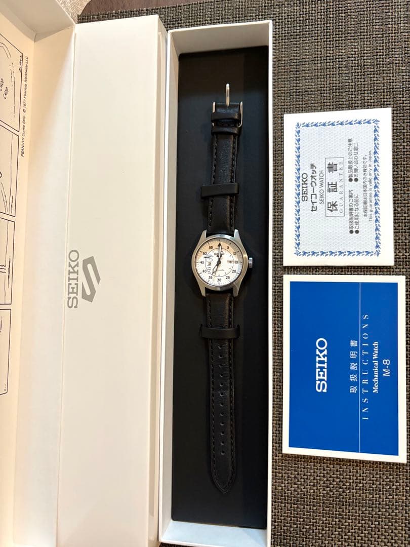 セイコー 5 スポーツ SBSA235 スヌーピー 自動巻き