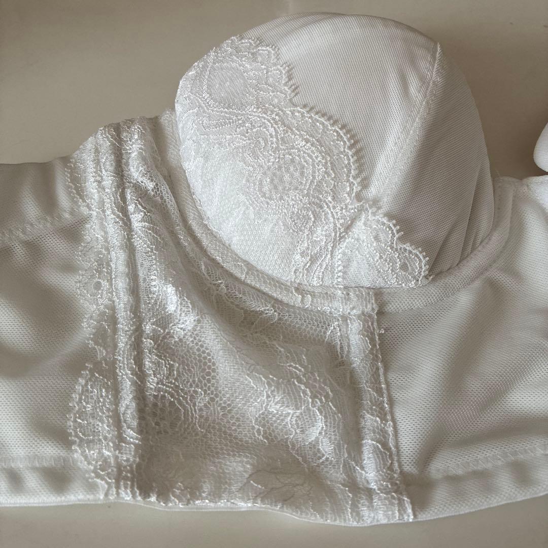 ワコール ブライダルインナー ミドリフ丈1/2カップブラ＆ウエストニッパー