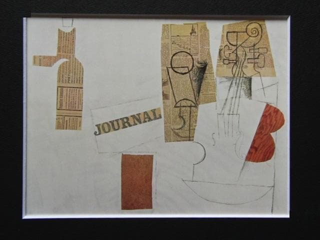 パブロ・ピカソ、Bottle, Glass and Violin