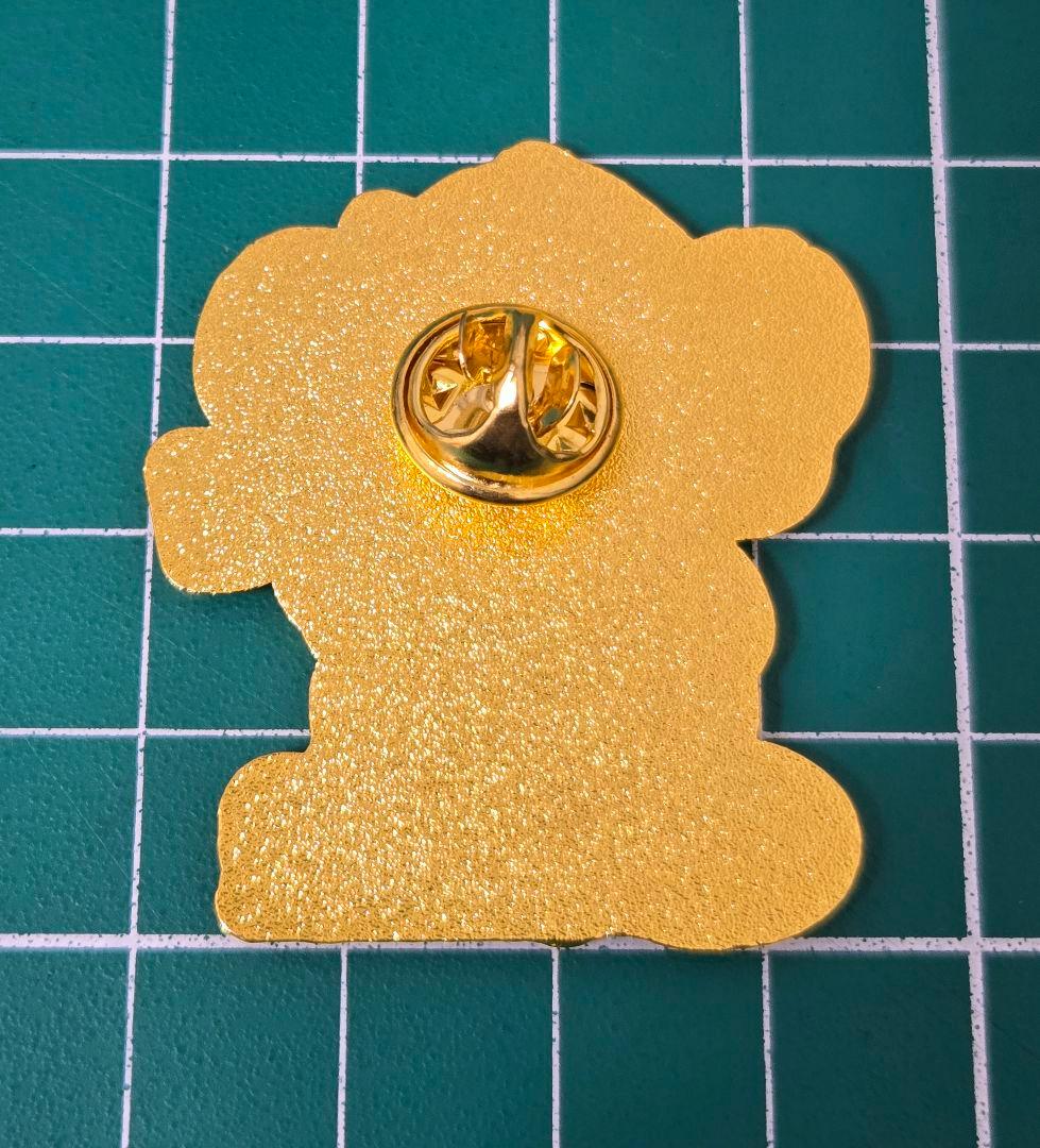 万博　ラオス館　ピンバッジ　ラオスパビリオン　青