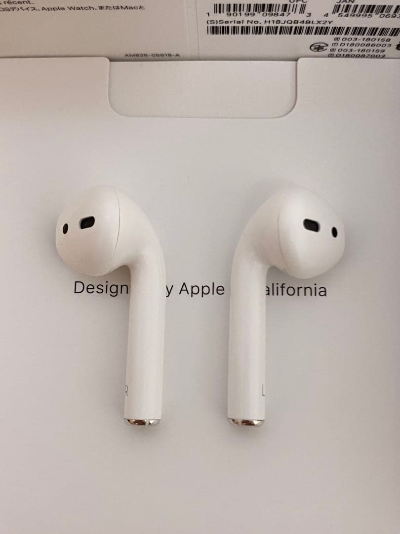 AirPods2 本体 充電ケース 付属品完備