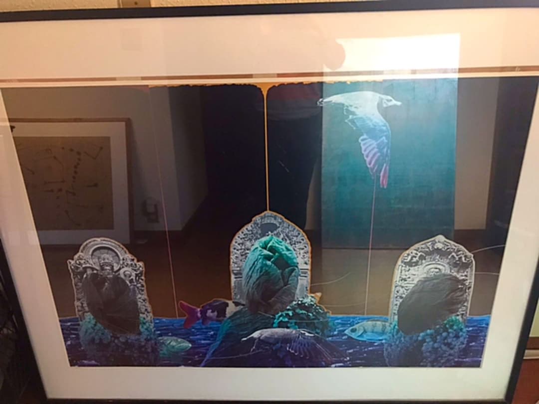 絵画　「仏陀の風景　遊行と漂泊」アート　芸術