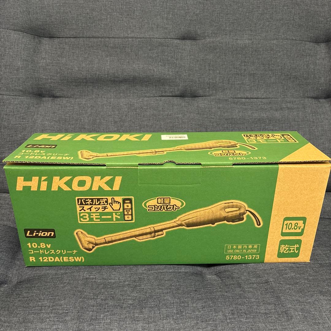 HIKOKI コードレスクリーナ　R 12DA(ESW) フィルター付き
