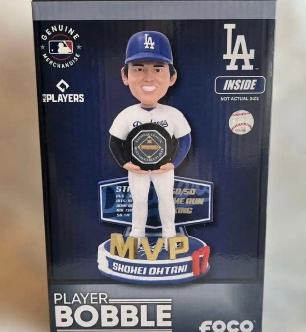 ドジャース 大谷翔平 2024 NL MVP 受賞記念ボブルヘッド490個限定