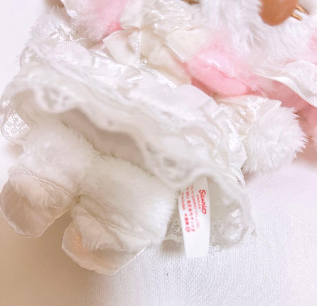 マイメロ　ウェディング　レースデザイン ボールチェーン付き