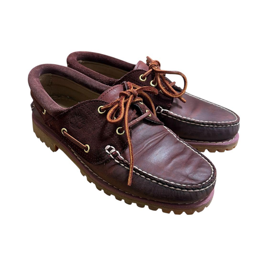 timberland 3eye classic lug ワイン　25.5cm