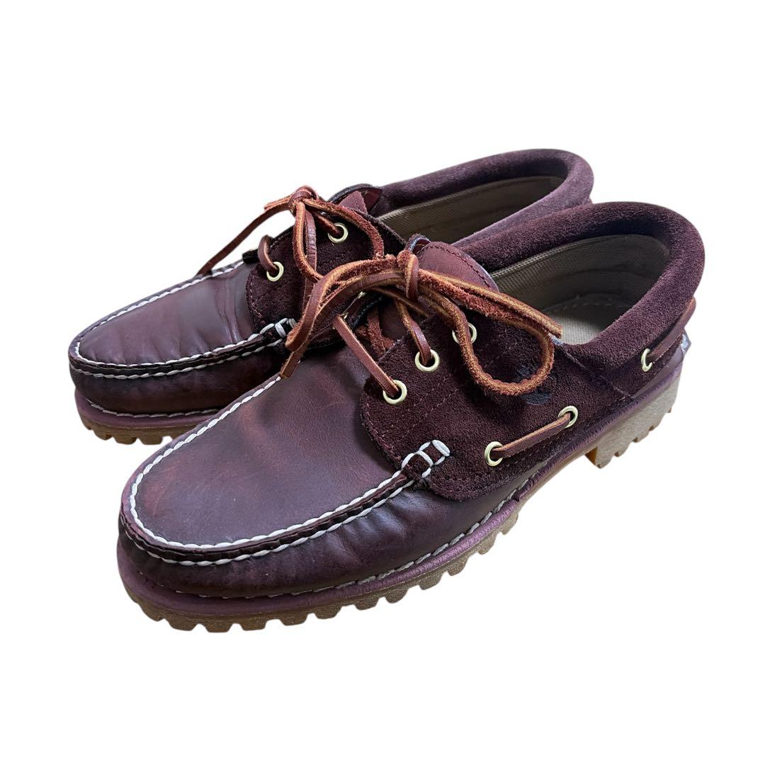 timberland 3eye classic lug ワイン　25.5cm