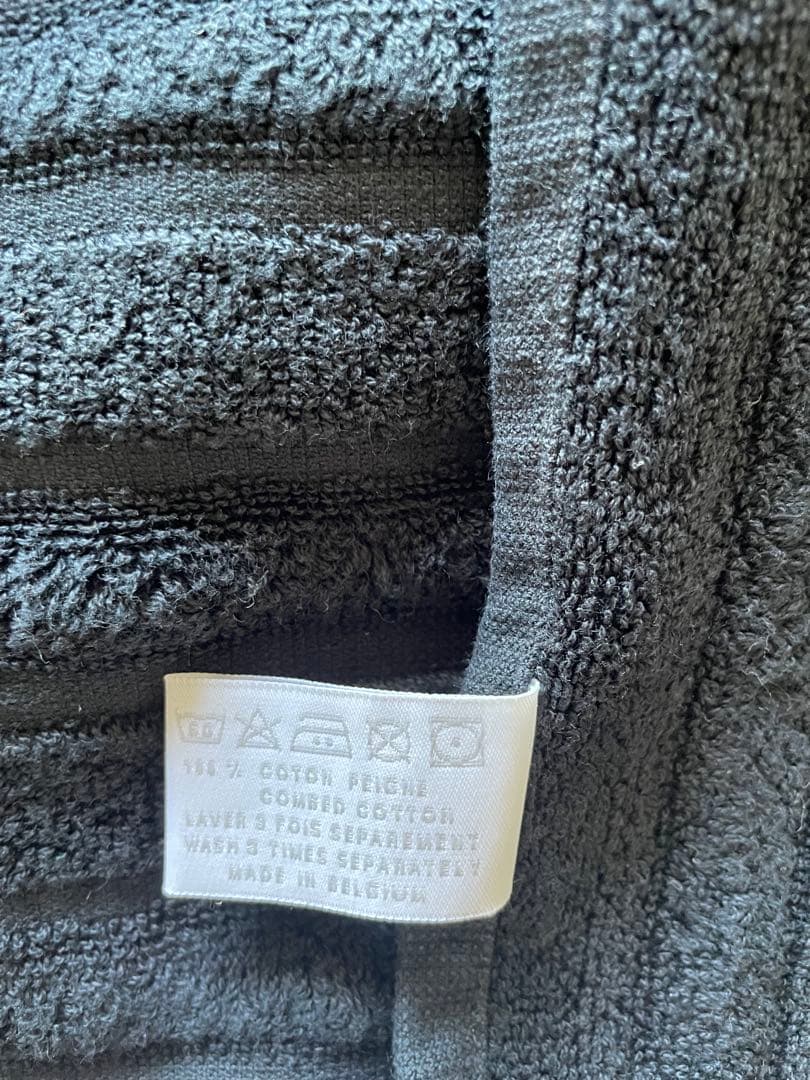 HERMES ネイビー　フェイスタオル