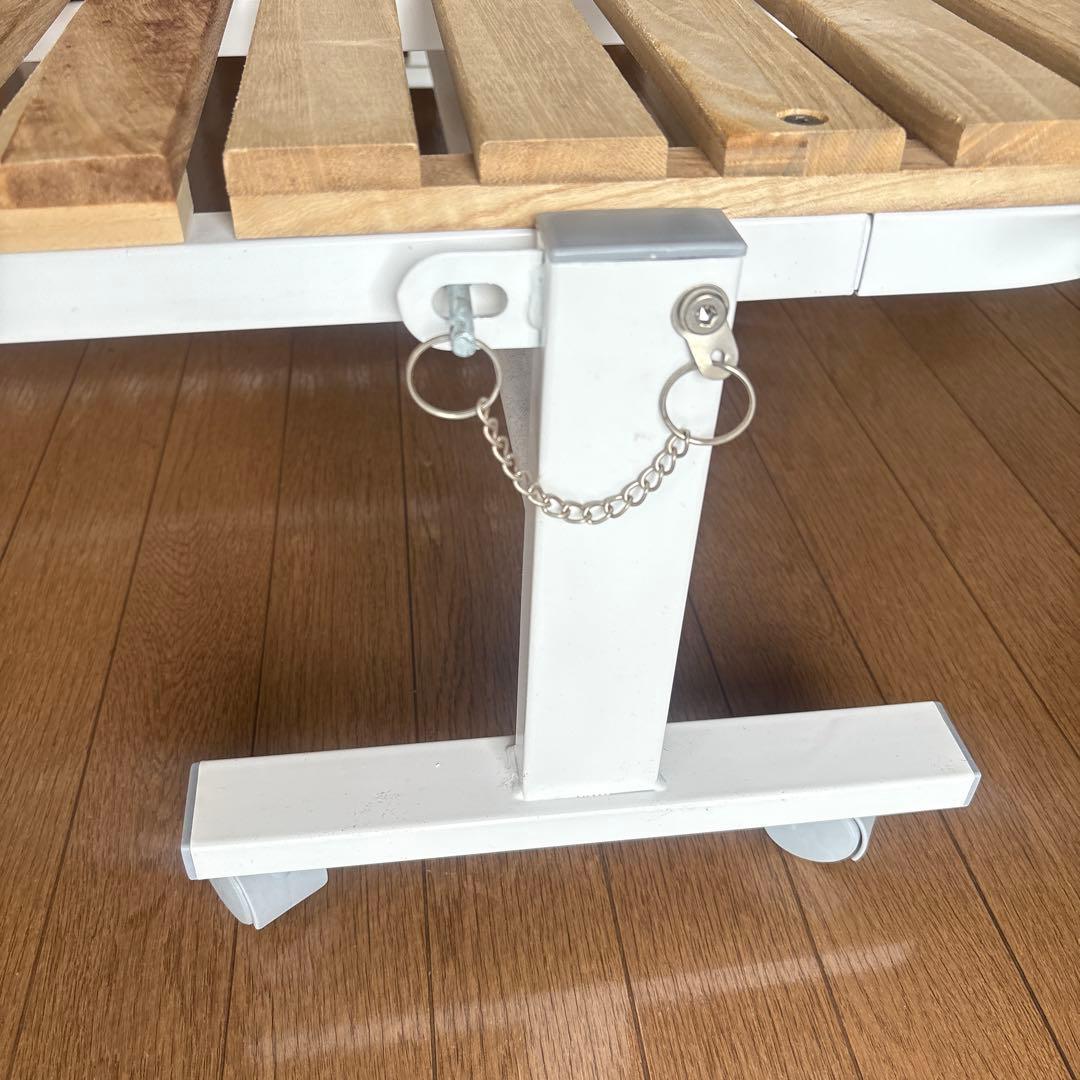 折りたたみベッド キャスター付き　ニトリ　シングル