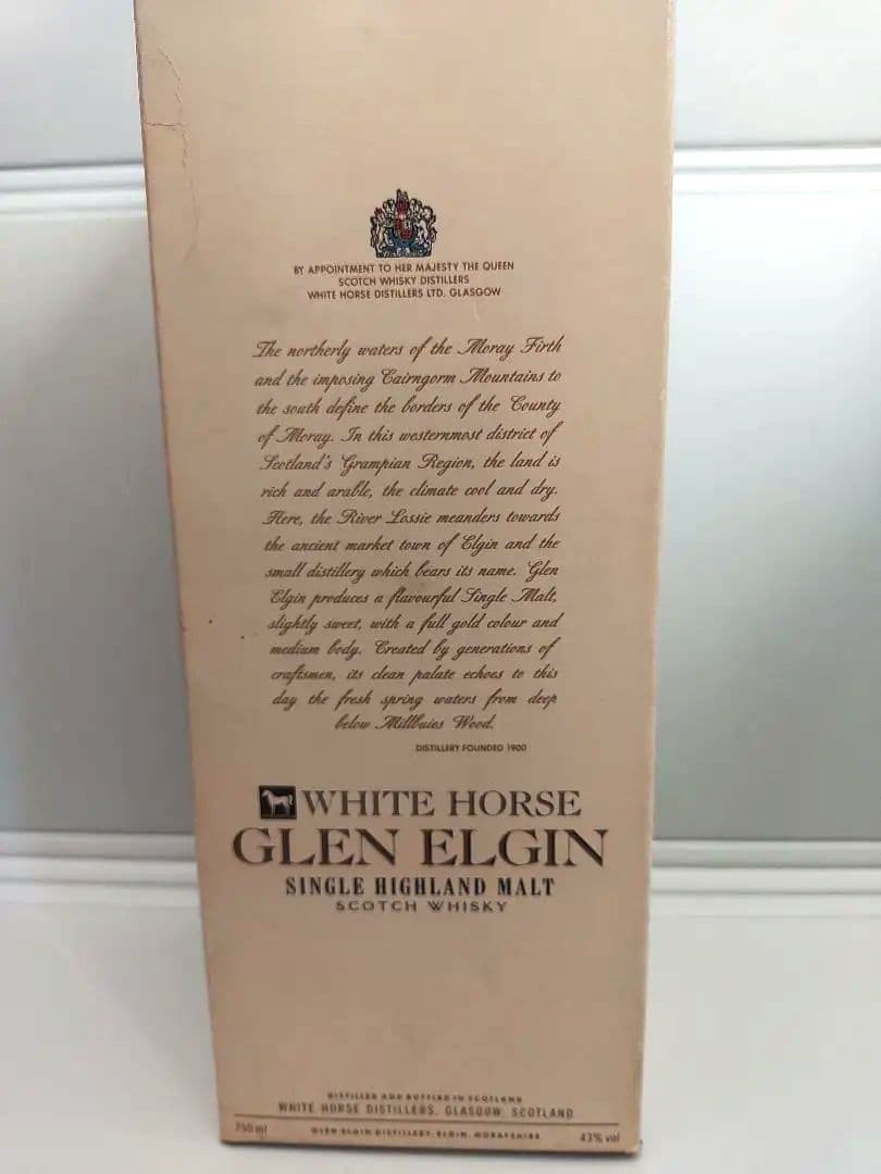 ホワイトホース　グレンエルギン　750ml　スコッチ　ウイスキー