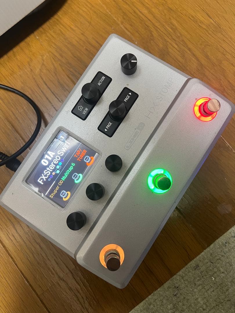 LINE 6 HX Stomp 限定版シルバー