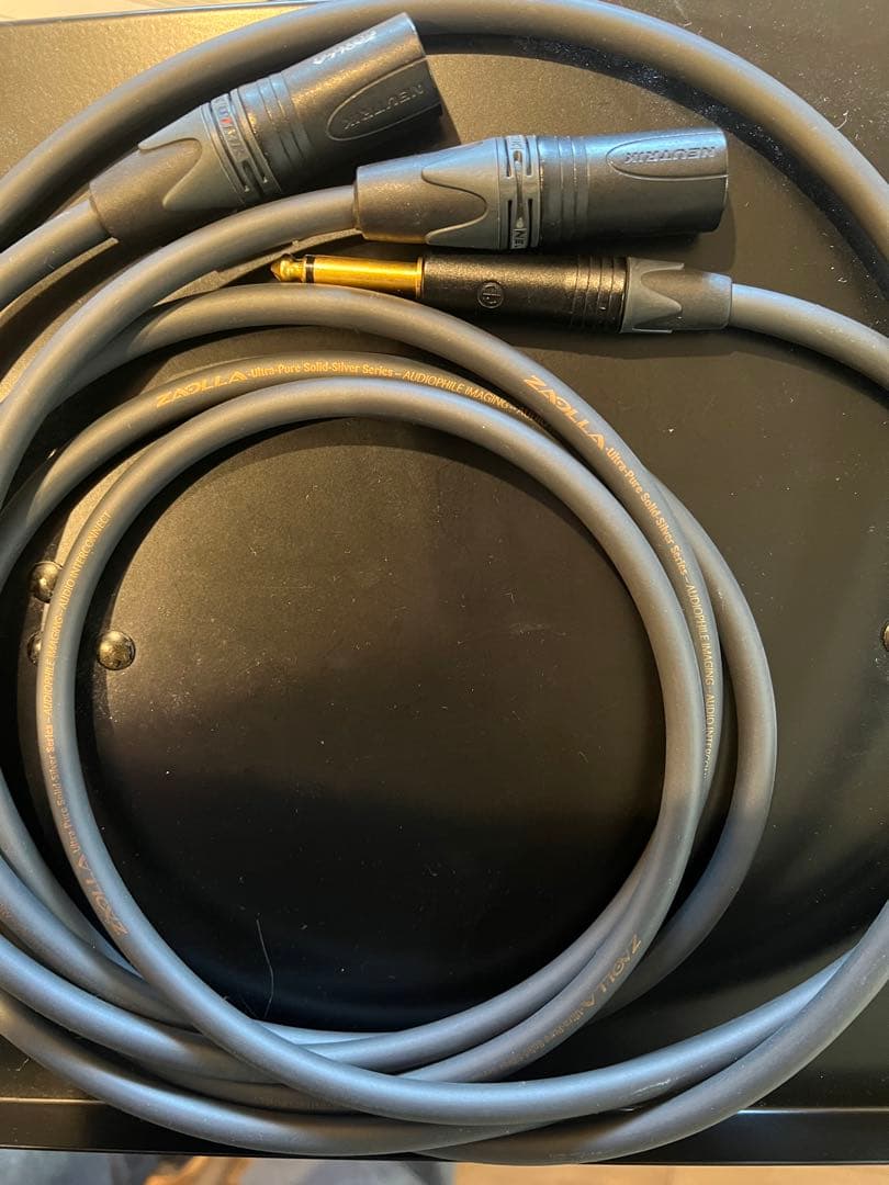 2本セット！！高級ZAOLLA XLR（オス）-TSフォンケーブル