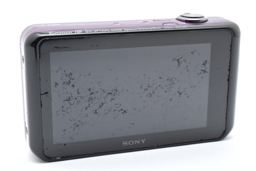 【美品】SONY Cyber-shot DSC-WX30 バイオレット