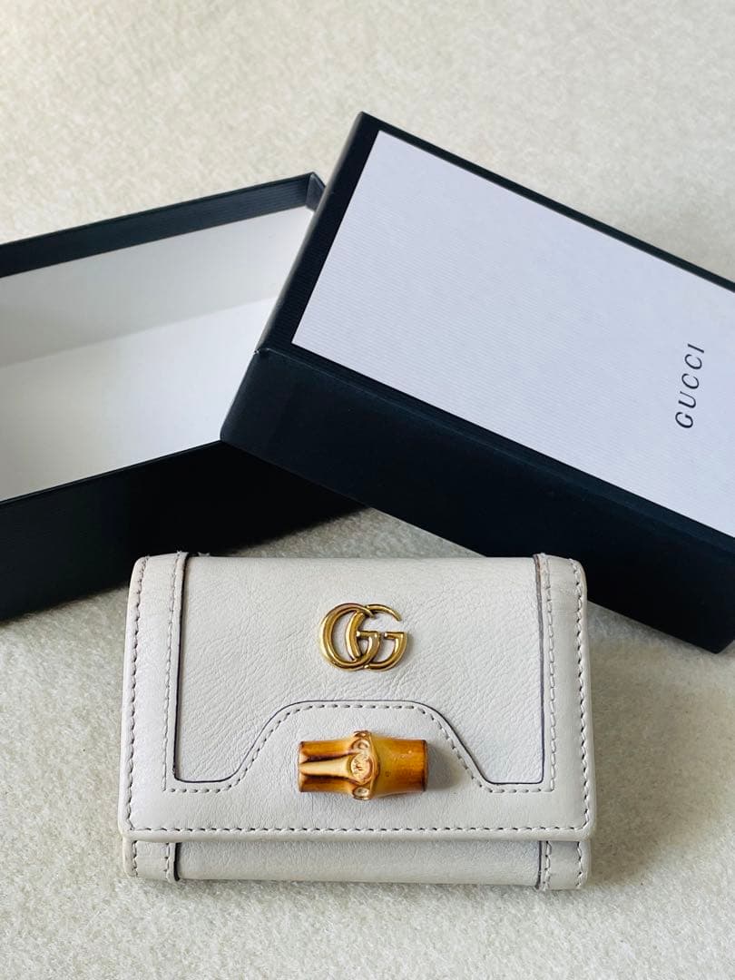 価格変更しました。GUCCI グッチ 財布 マーモント & バンプー