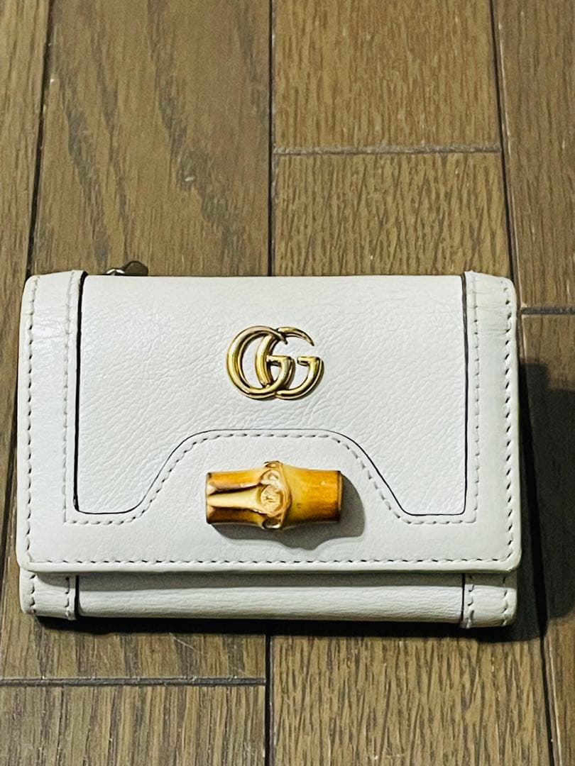 価格変更しました。GUCCI グッチ 財布 マーモント & バンプー