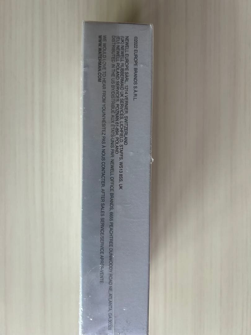 【新品未開封】ウォーターマン 万年筆 ブラックGT 正規輸入品