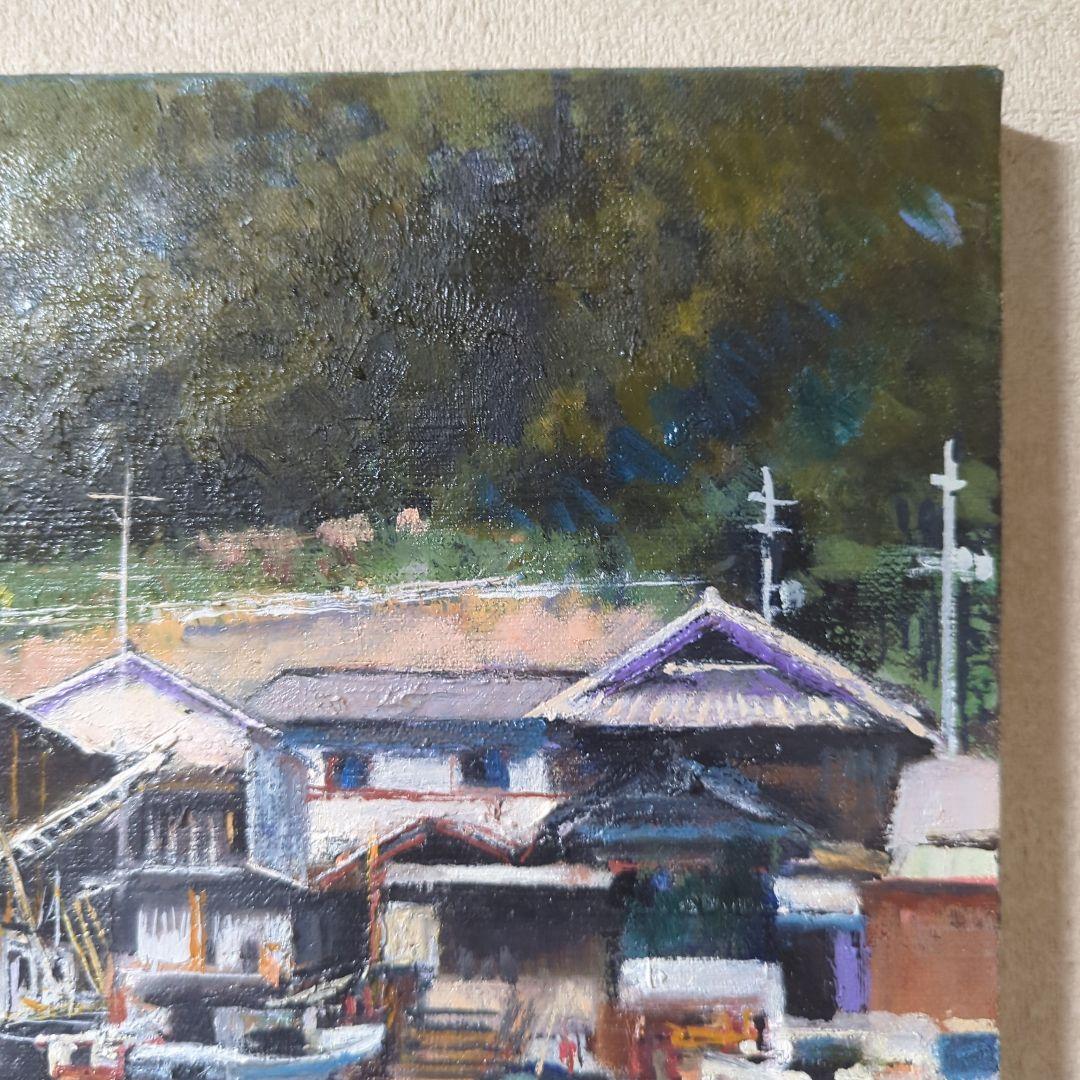 P6号油彩画（額縁入り)No.71