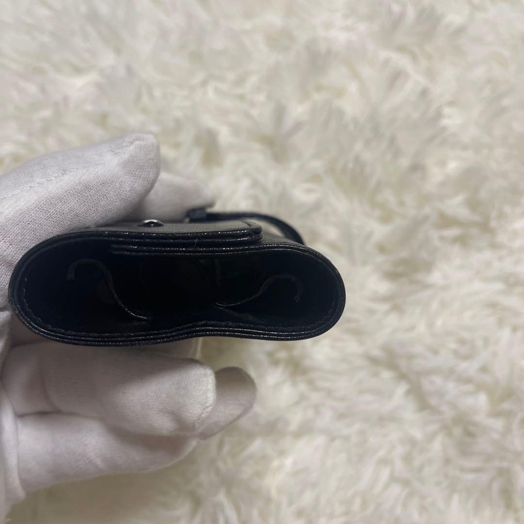 モンブラン　MontBlanc 折り畳みペンケース　ペンケース　黒　革　ビジネス