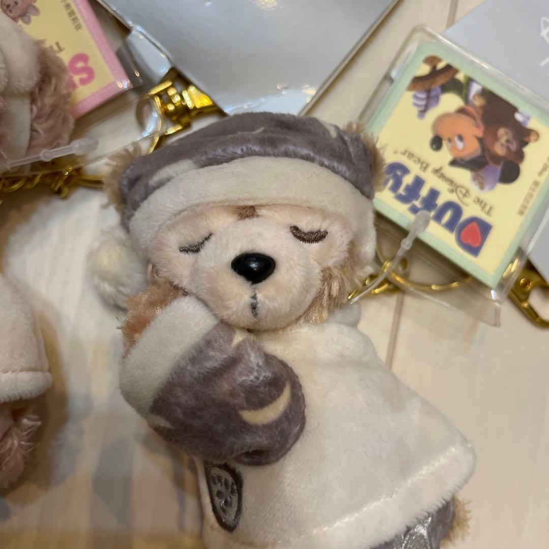 上海ディズニー　ぬいぐるみ キーホルダー ダッフィー　シェリーメイ　2個セット