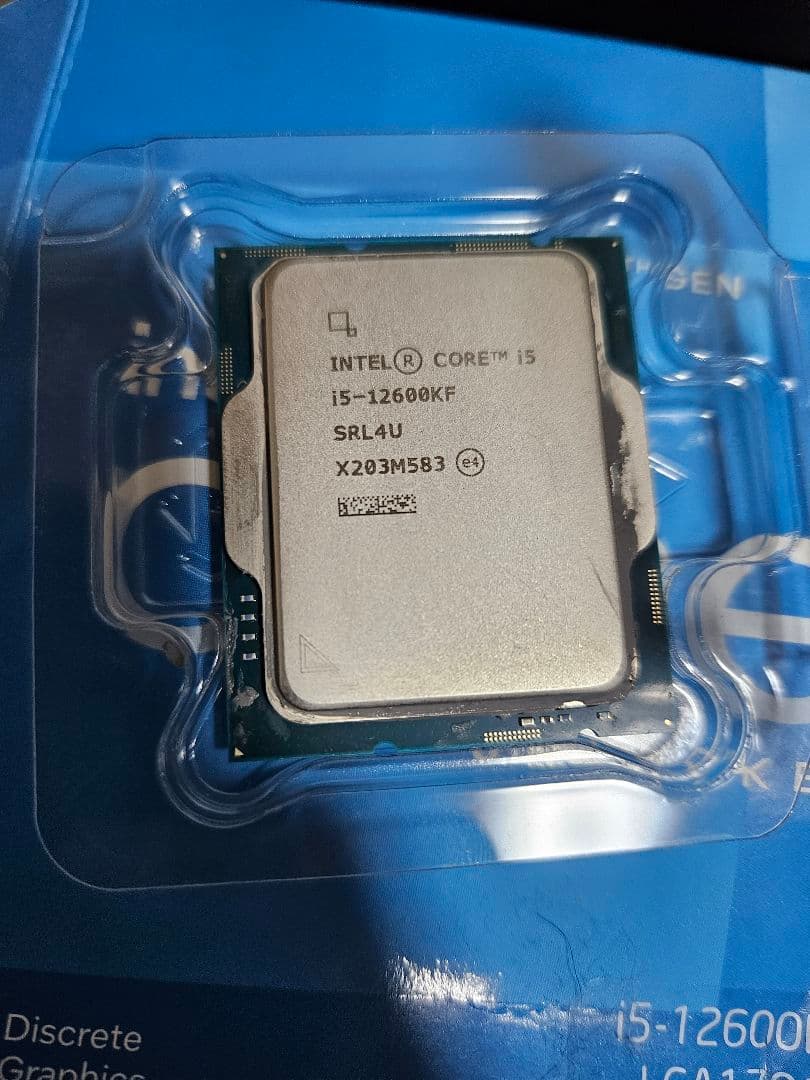 壊れてます Intel core i5 12600kf ジャンク