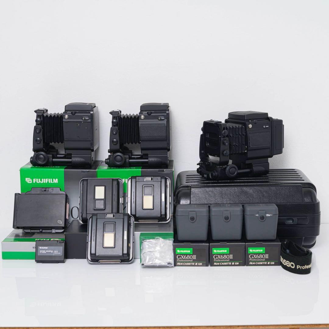 FUJIFILM GX680III 3台 レンズ6本セット