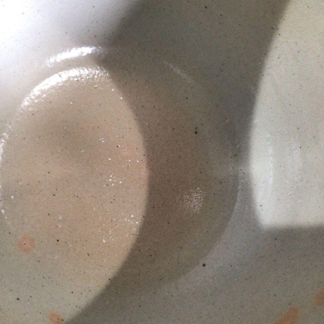 Ｐ６８８　水指　『平安　陶楽造』『御本手三島』『耳付水指』　共箱　茶道具